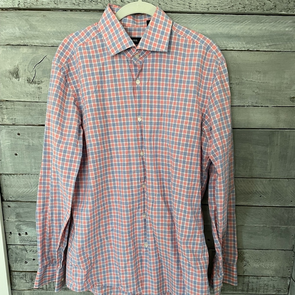 BOSS by Hugo Boss Slim Fit 42/16.5 Men’s Dress Shirt